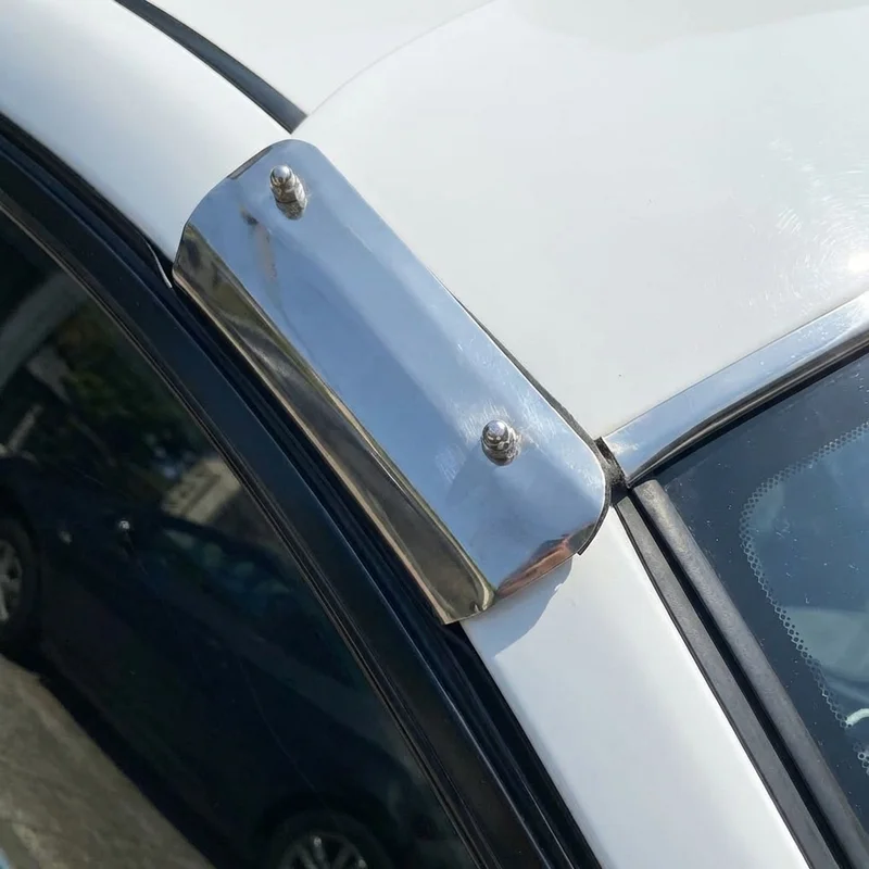 Volkswagen 412 Sunvisor Mounting Bracket Kit (1973 - 1974) - 1