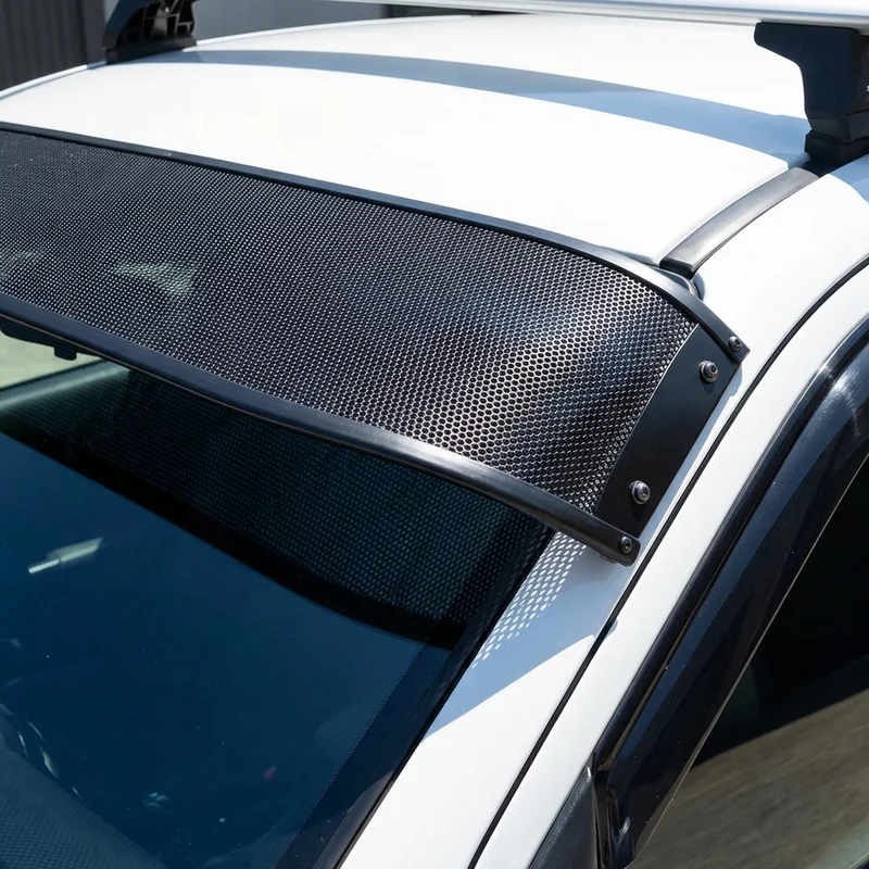 Volkswagen 412 Mesh Windscreen Sunvisor (1973 - 1974) - 1