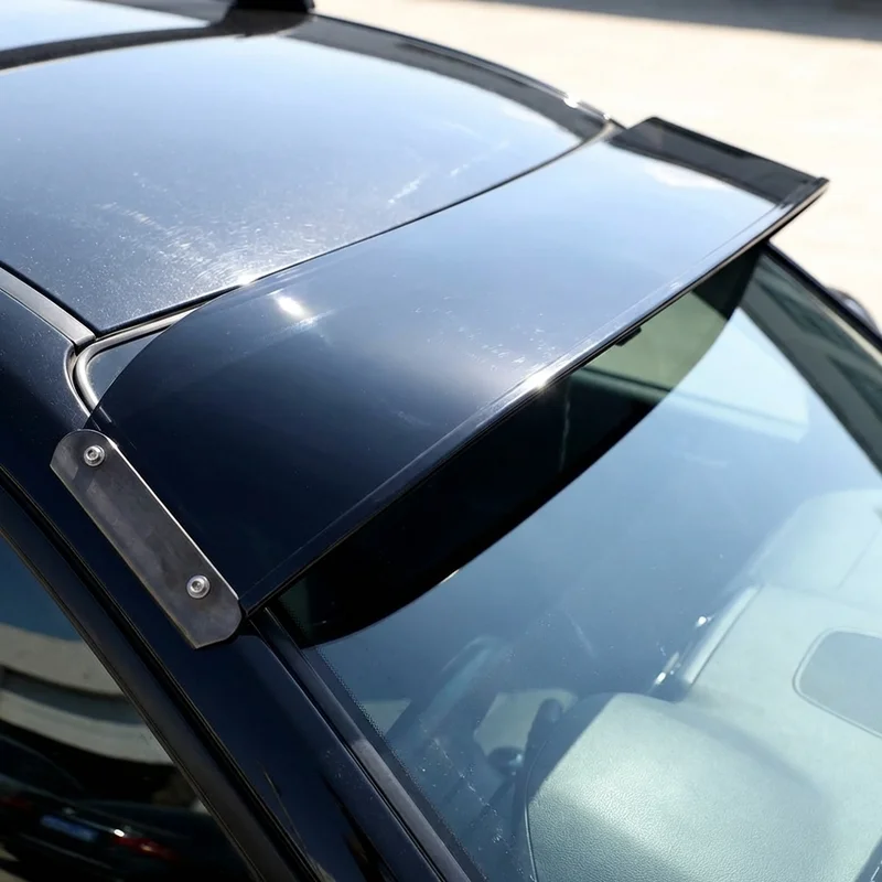 Volkswagen 412 Solid Acrylic Windscreen Sunvisor (1973 - 1974) - 1