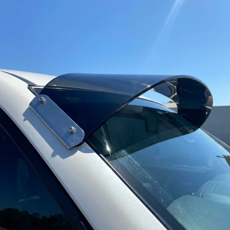 Volkswagen Beetle Cabrio Solid Acrylic Windscreen Sunvisor (2010 - 2011) - 1