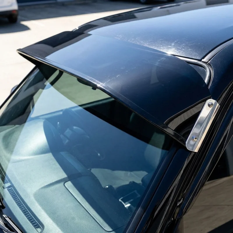 Volkswagen Cabriolet Solid Acrylic Windscreen Sunvisor (1985 - 1993) - 1