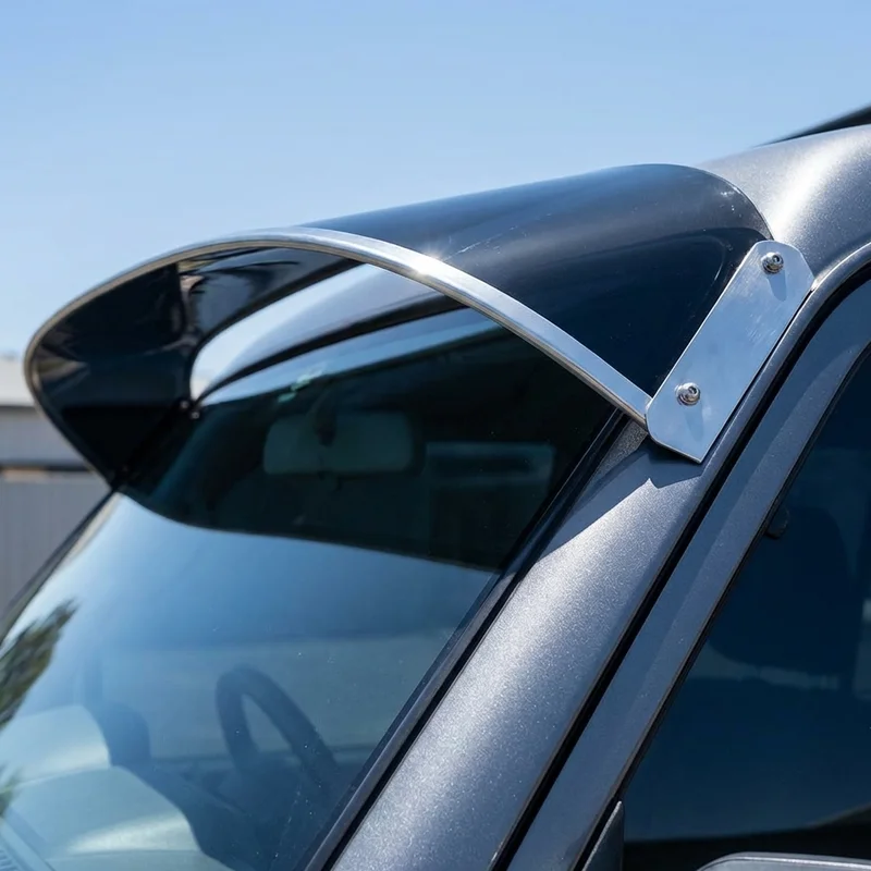 Volkswagen CrossFox Solid Acrylic Windscreen Sunvisor (2007 - 2017) - 1