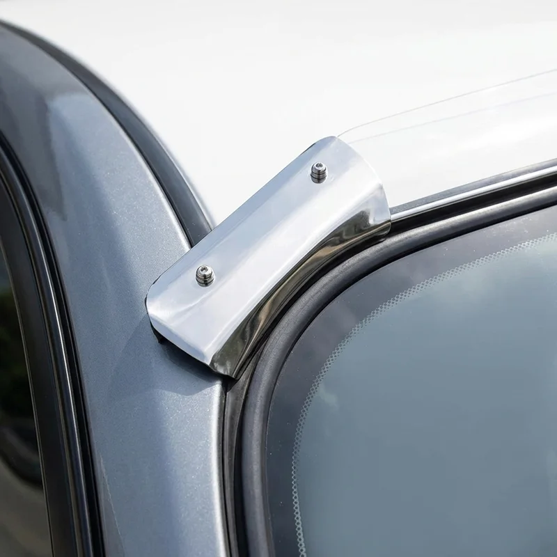 Volkswagen Fastback Sunvisor Mounting Bracket Kit (1966 - 1973) - 1