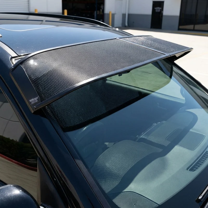 Volkswagen Karmann Ghia Mesh Windscreen Sunvisor (1968 - 1974) - 1