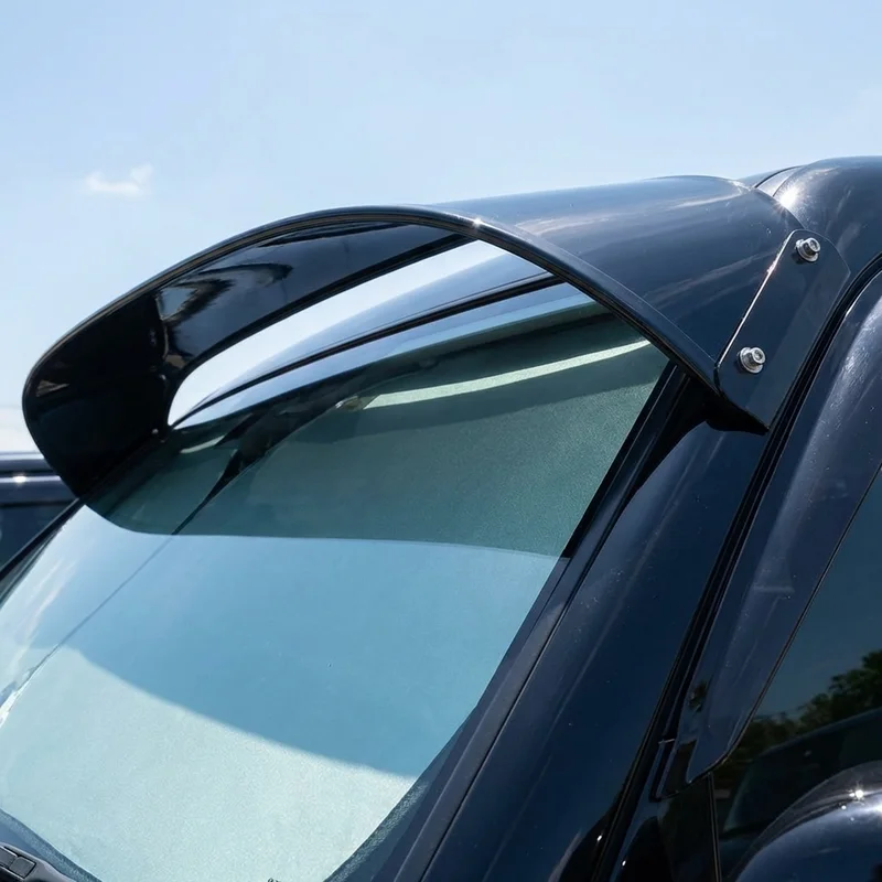 Volkswagen Quantum Solid Acrylic Windscreen Sunvisor (1982 - 1988) - 1