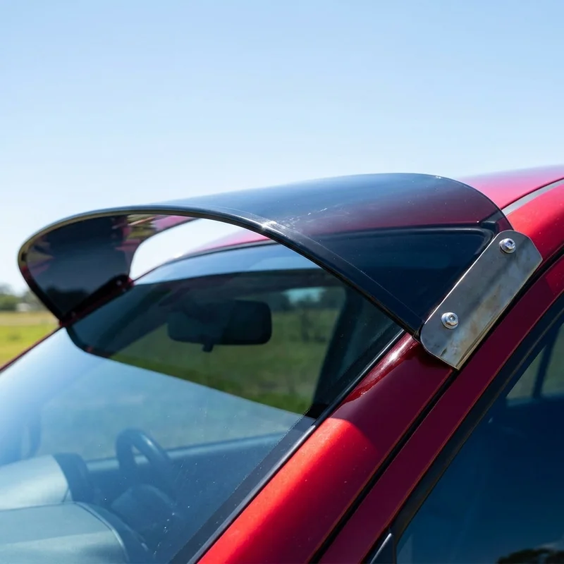 Volkswagen R32 Solid Acrylic Windscreen Sunvisor (2003 - 2008) - 1