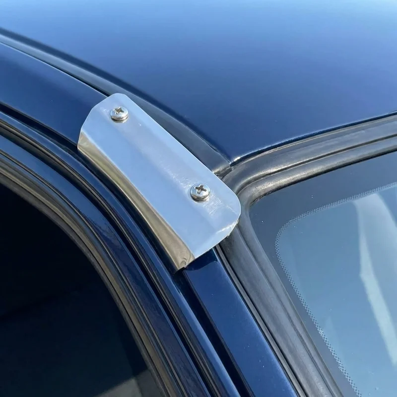 Volkswagen Rabbit Convertible Sunvisor Mounting Bracket Kit (1980 - 1984) - 1