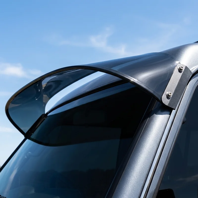 Volkswagen Rabbit Pickup Solid Acrylic Windscreen Sunvisor (1980 - 1983) - 1