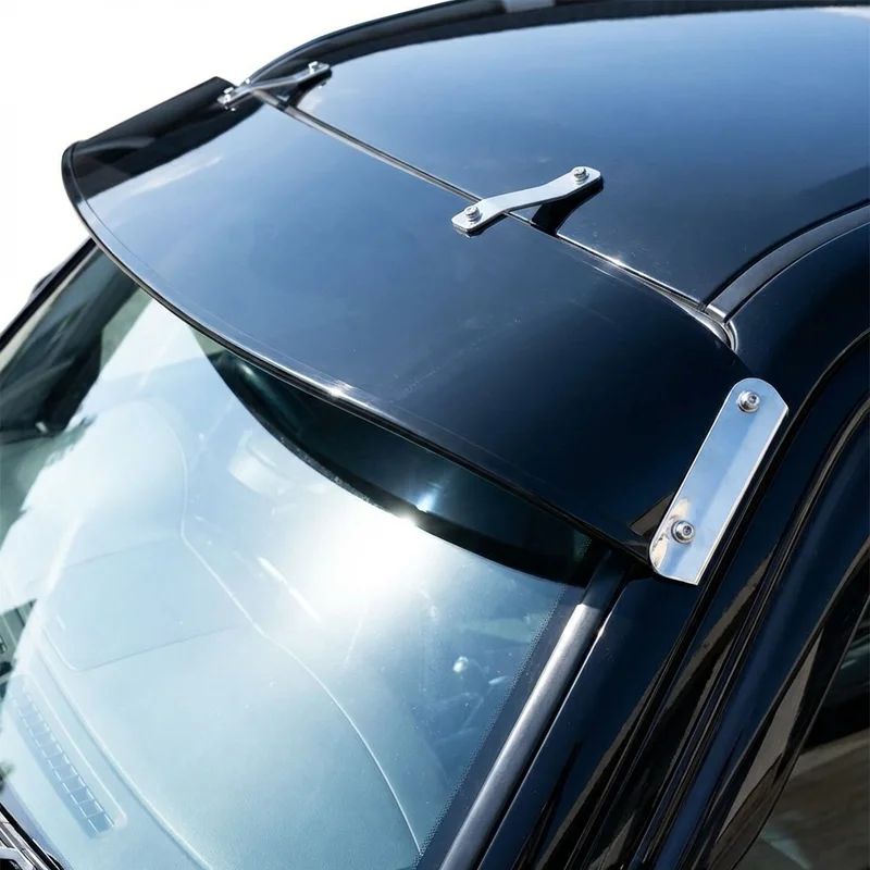 Volkswagen Rabbit Solid Acrylic Windscreen Sunvisor (1975 - 2009) - 1