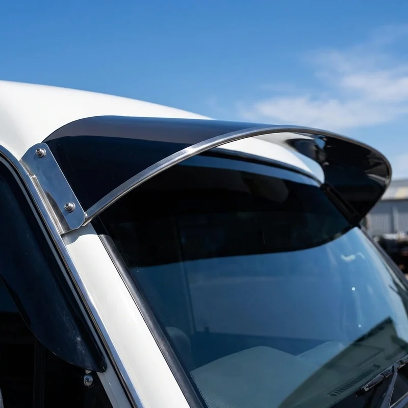 Volkswagen Routan Solid Acrylic Windscreen Sunvisor (2009 - 2014) - 1