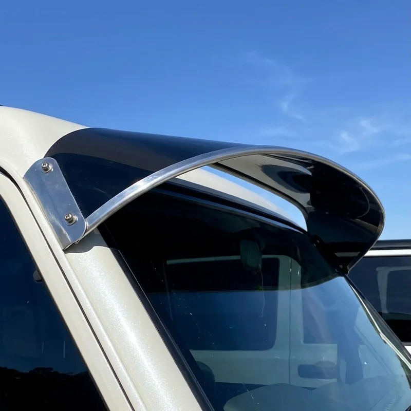 Volkswagen Scirocco Solid Acrylic Windscreen Sunvisor (1975 - 1989) - 1