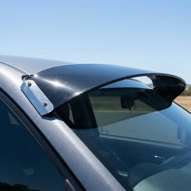 Volkswagen Super Beetle Solid Acrylic Windscreen Sunvisor (1971 - 1980) - 1