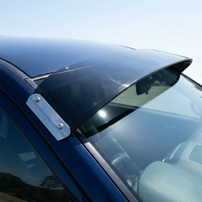 Volvo 240 Solid Acrylic Windscreen Sunvisor (1990 - 1993) - 1