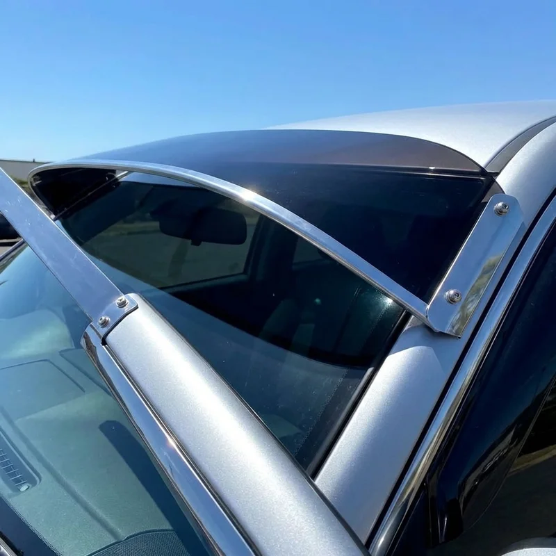 Volvo 264 Solid Acrylic Windscreen Sunvisor (1976 - 1982) - 1