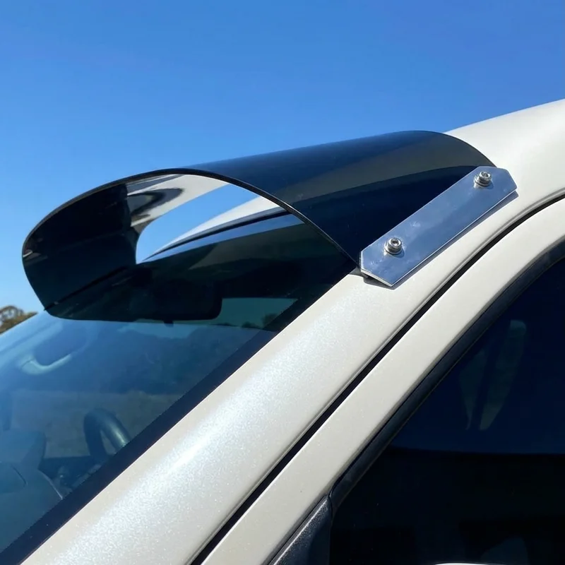 Volvo 760 Solid Acrylic Windscreen Sunvisor (1983 - 1990) - 1