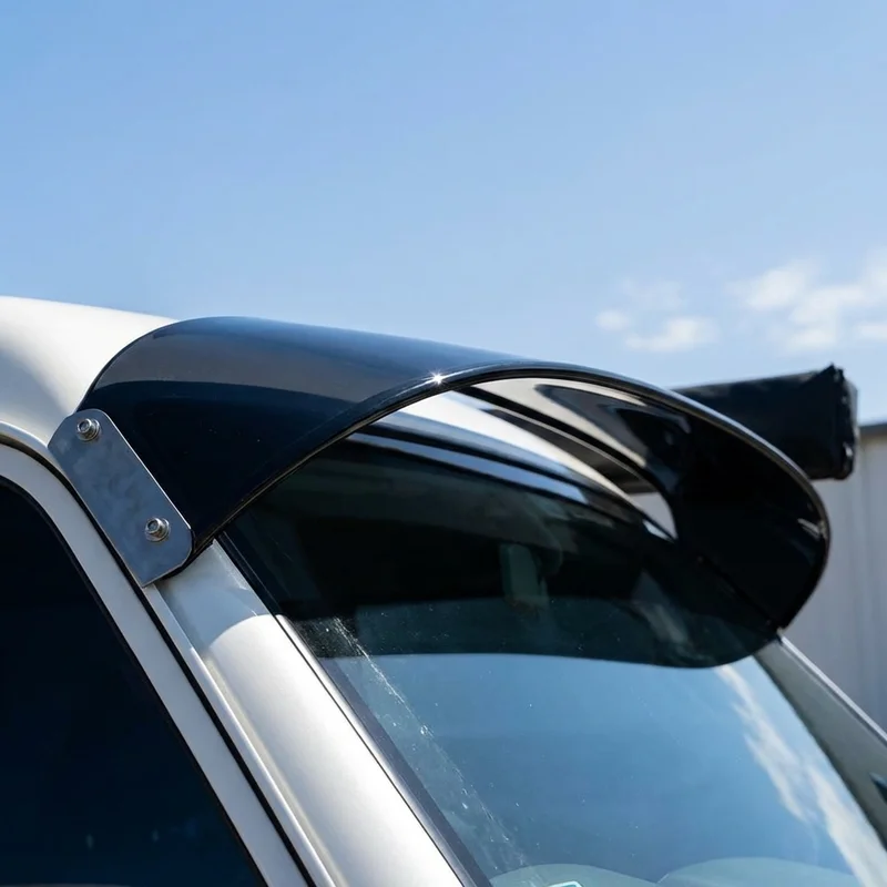 Volvo GLE Solid Acrylic Windscreen Sunvisor (1984 - 1984) - 1