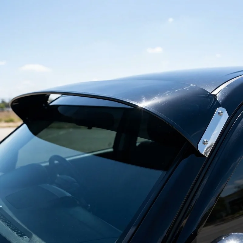 Volvo V50 Solid Acrylic Windscreen Sunvisor (2005 - 2011) - 1