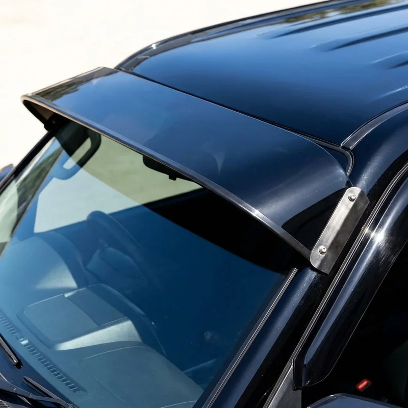 Volvo VAH 640 Solid Acrylic Windscreen Sunvisor (2019 - 2020) - 1