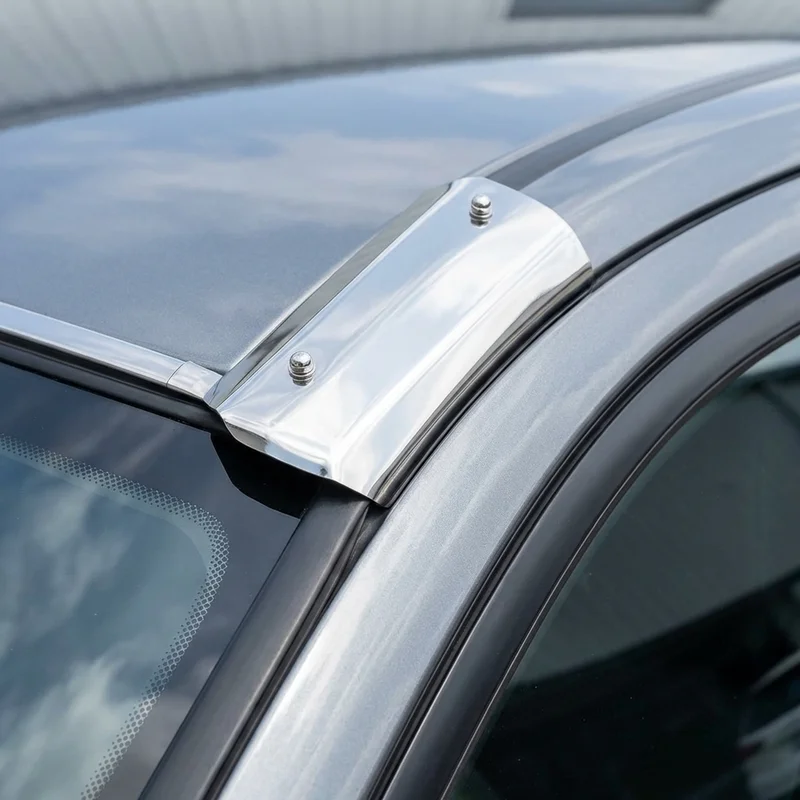 Western Star 4700SB Sunvisor Mounting Bracket Kit (2012 - 2020) - 1