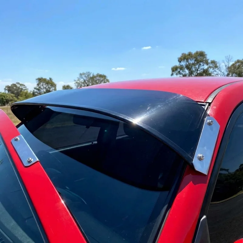 Western Star 4700SB Solid Acrylic Windscreen Sunvisor (2012 - 2020) - 1