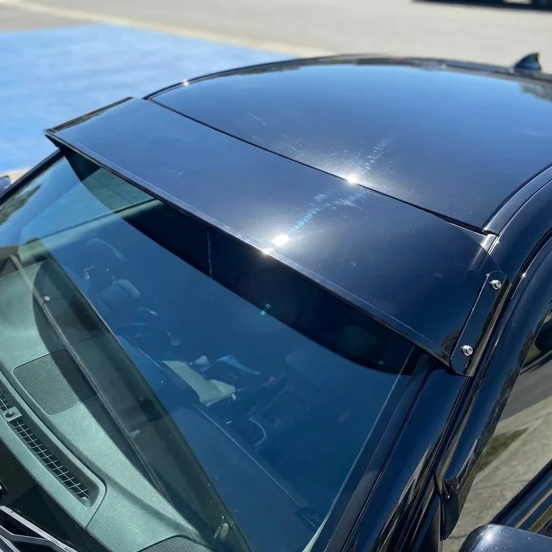 Western Star 4900FA Solid Acrylic Windscreen Sunvisor (2002 - 2020) - 1