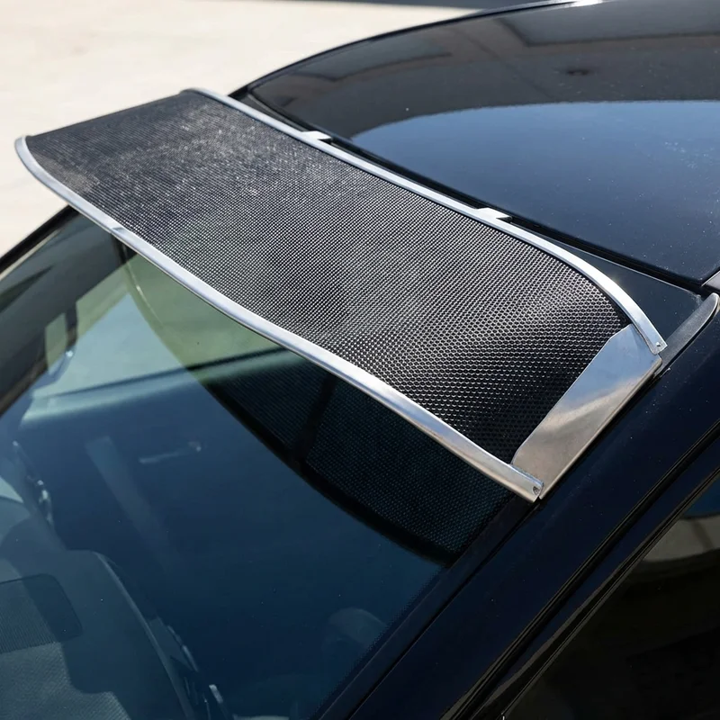 White WCL Mesh Windscreen Sunvisor (1981 - 1988) - 1