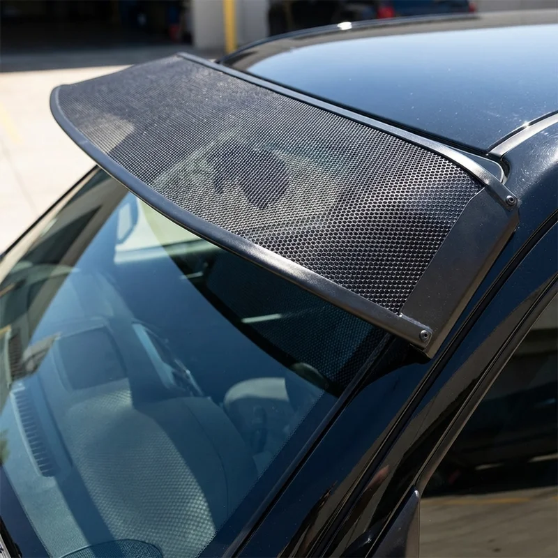 White WCS Mesh Windscreen Sunvisor (1981 - 1988) - 1