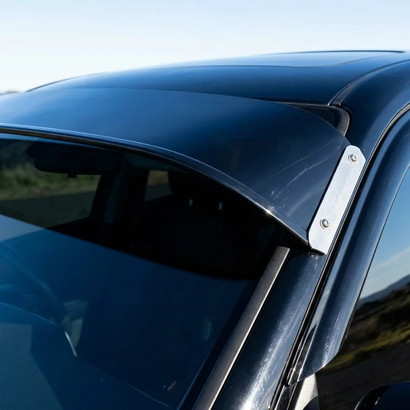 Winnebago Adventurer Solid Acrylic Windscreen Sunvisor (2019 - 2022) - 1