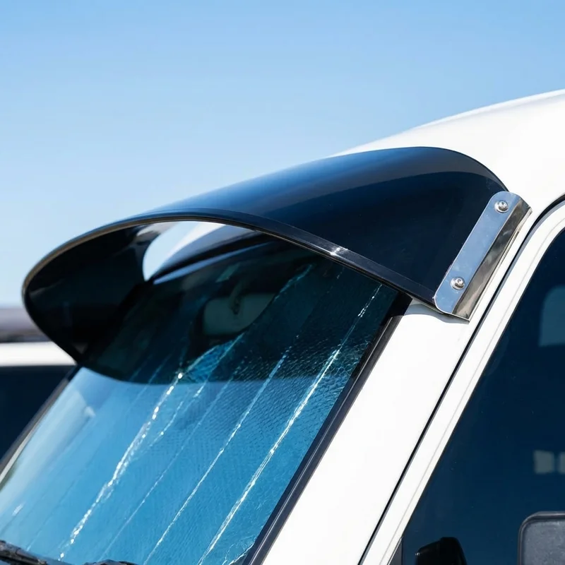 Winnebago Era Solid Acrylic Windscreen Sunvisor (2019 - 2022) - 1