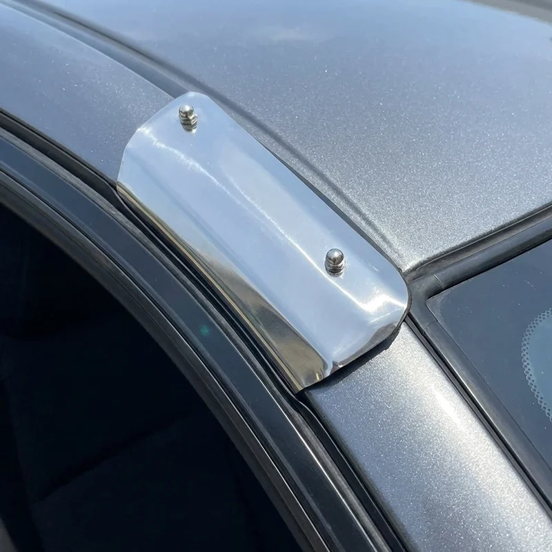 Kit de Suporte pra Viseira de Para-brisa Yugo GVL (1988 - 1989) - 1